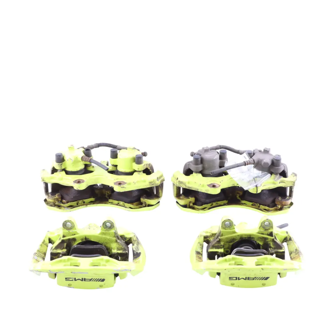 Mercedes C216 W221 AMG Brake Caliper Set Front Rear Left Right N/O/S - SKU A0044202983-1 - Part number A0044202983