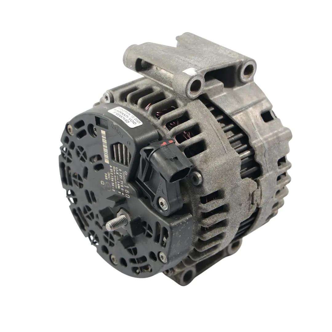 Mercedes W204 W212 Alternator Generator M272 180A 14V Petrol Engine - SKU A0131545602 - Part number A0131545602