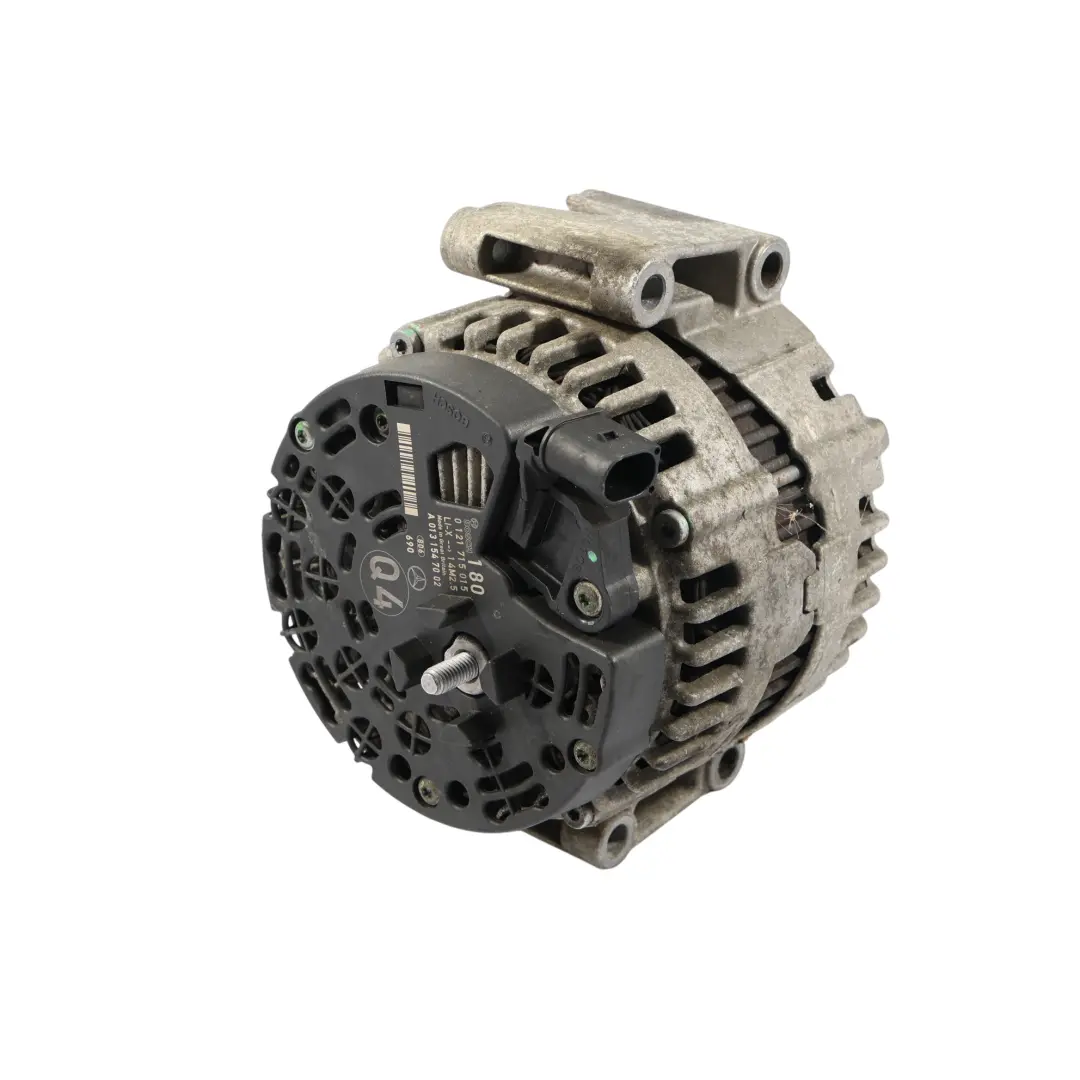 Mercedes W211 CLS C219 Alternator Generator OM642 Diesel 14V 180A - SKU A0131547002 - Part number A0131547002