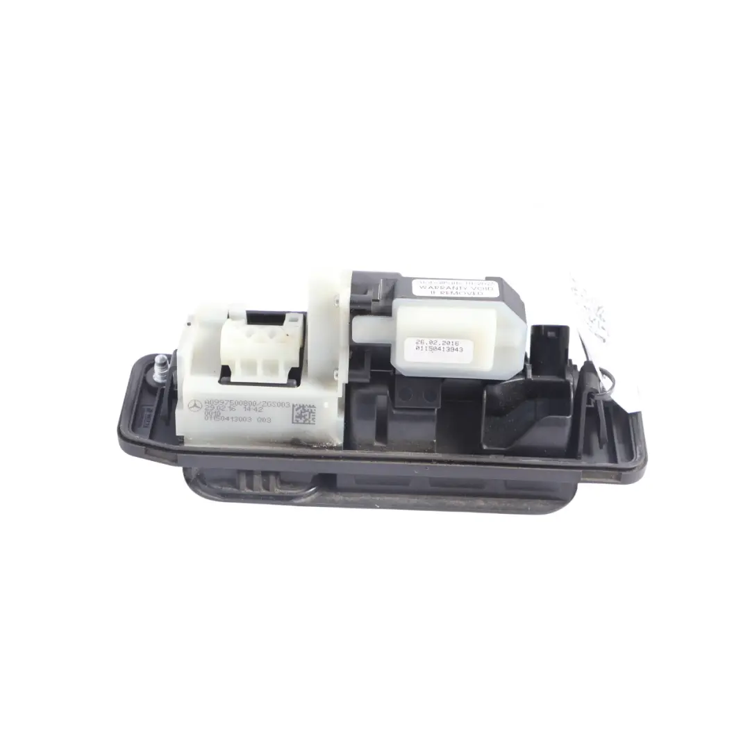 Mercedes W213 Boot Trunk Lid Handle Open Release Rear View Camera - SKU A0997500800-1 - Part number A0997500800