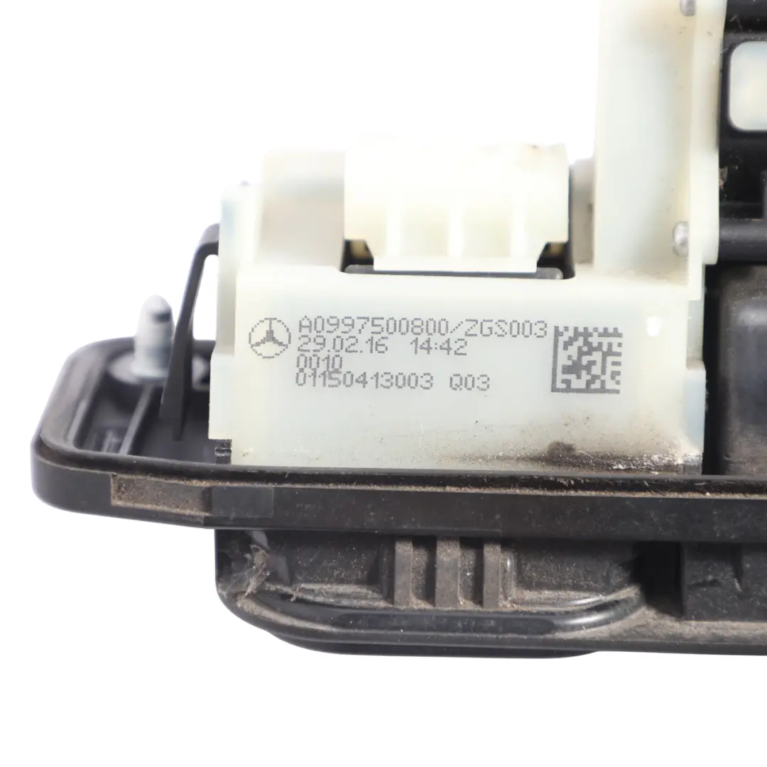 Boot Trunk Lid Handle Open Release Camera Housing Base to Mercedes W213 with Part number A0997500800 Mercedes W213 Boot Trunk Lid Handle Open Release Camera Housing Base - SKU A0997500800-1 - Part number A0997500800