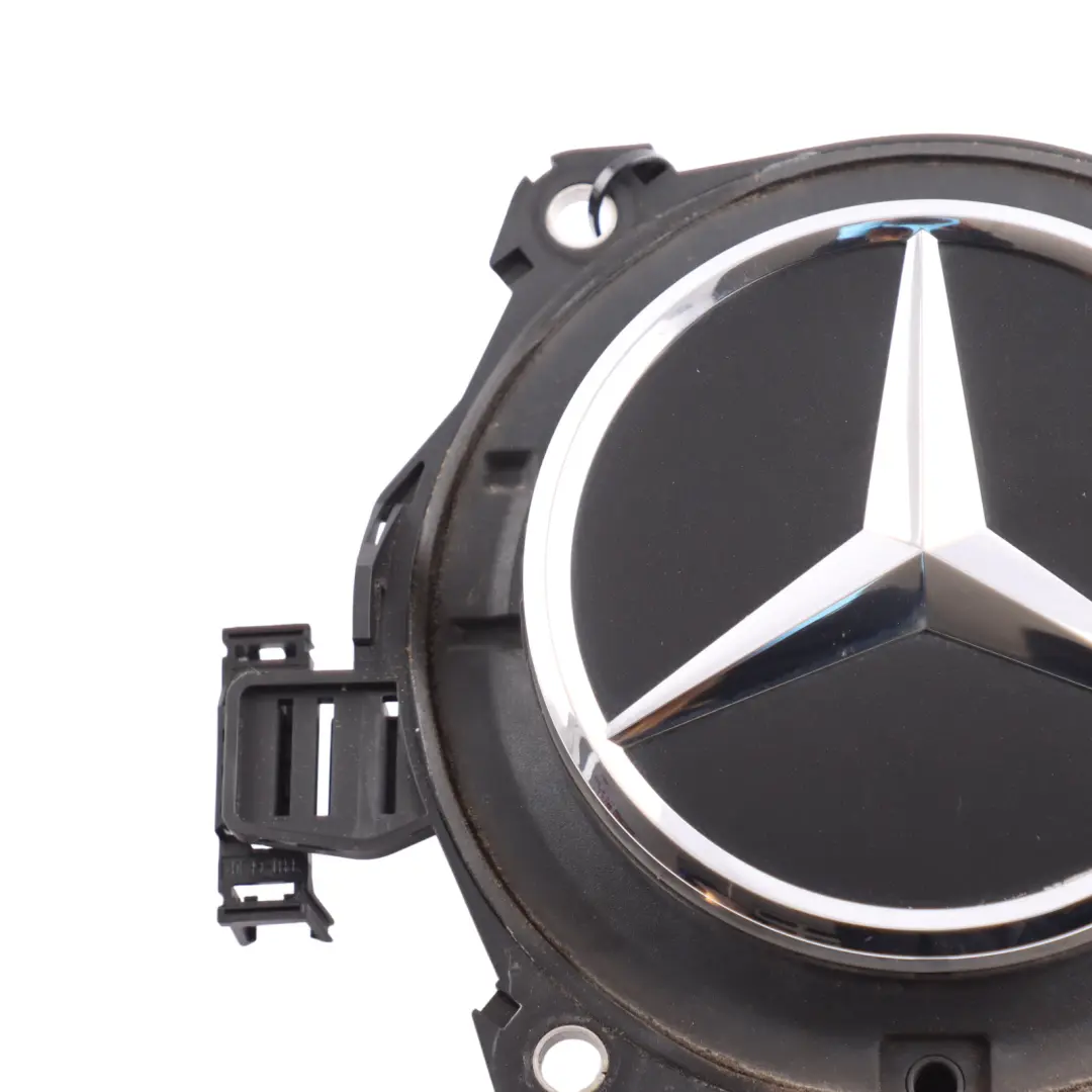 Trunk Lid Open Badge Rear Camera Iridium Silver - 775 to Mercedes C118 C238 C253 with Part number A0997503300 Mercedes C118 C238 C253 Trunk Lid Open Badge Rear Camera Iridium Silver - 775 - SKU A0997503300-2 - Part number A0997503300