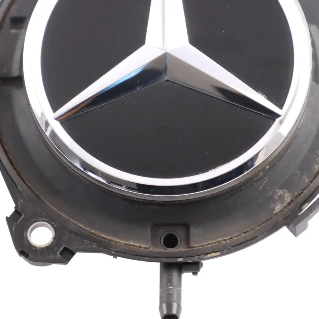 Trunk Lid Open Badge Rear Camera Iridium Silver - 775 to Mercedes C118 C238 C253 with Part number A0997503300 Mercedes C118 C238 C253 Trunk Lid Open Badge Rear Camera Iridium Silver - 775 - SKU A0997503300-2 - Part number A0997503300