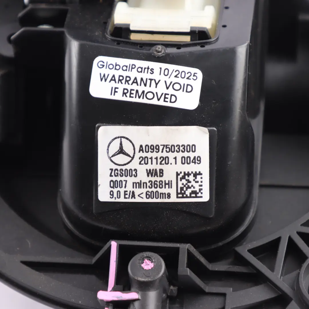 Trunk Lid Open Badge Rear Camera Iridium Silver - 775 to Mercedes C118 C238 C253 with Part number A0997503300 Mercedes C118 C238 C253 Trunk Lid Open Badge Rear Camera Iridium Silver - 775 - SKU A0997503300-2 - Part number A0997503300