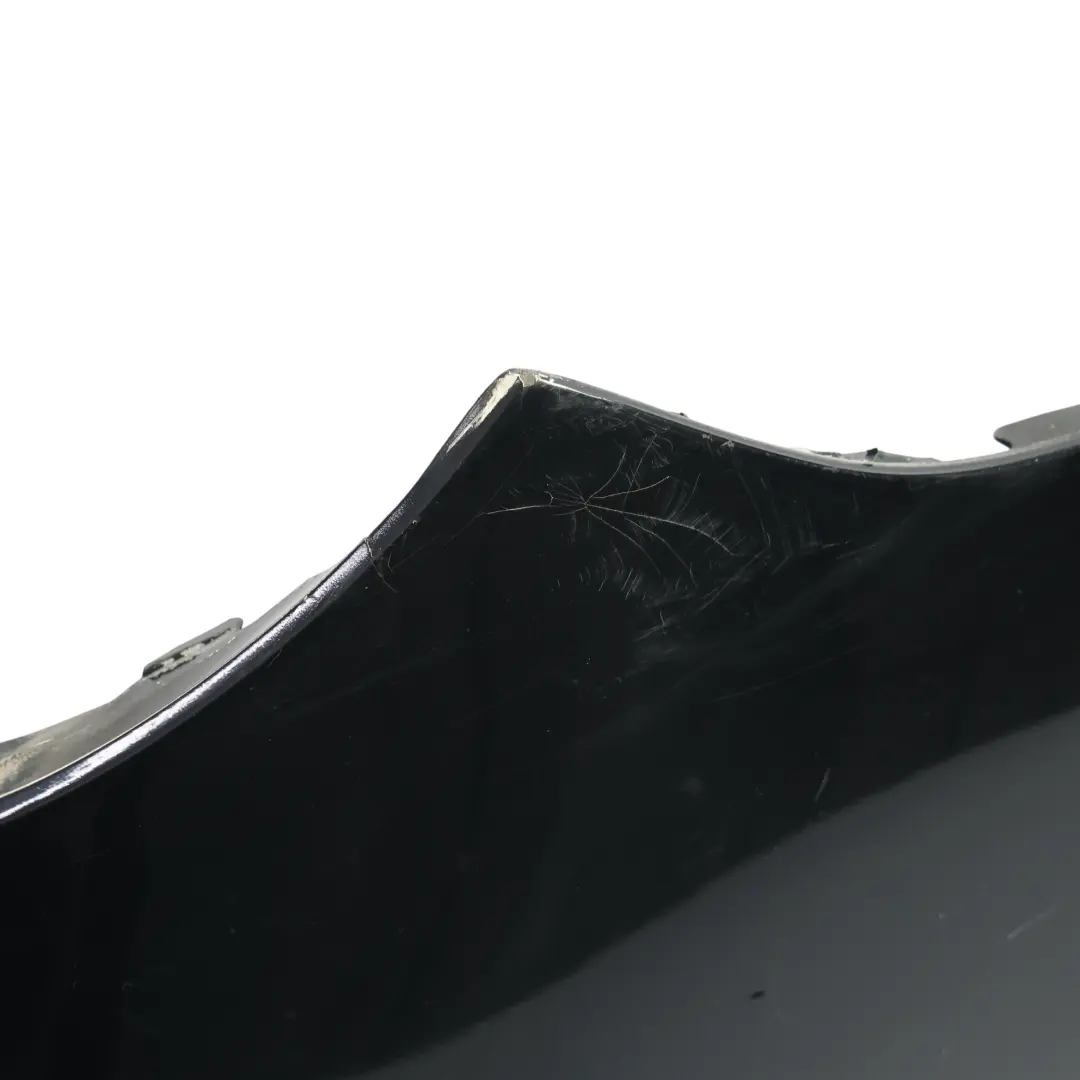 Mercedes C117 AMG Rear Bumper Trim Panel Cosmic Cosmos Black B13 - SKU A1178805040-KB - Part number A1178805040