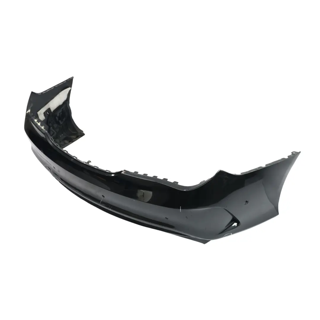 Bumper Trim Panel Cosmic Cosmos Black B13 to Mercedes C117 AMG Rear with Part number A1178805040 Mercedes C117 AMG Rear Bumper Trim Panel Cosmic Cosmos Black B13 - SKU A1178805040-KB - Part number A1178805040