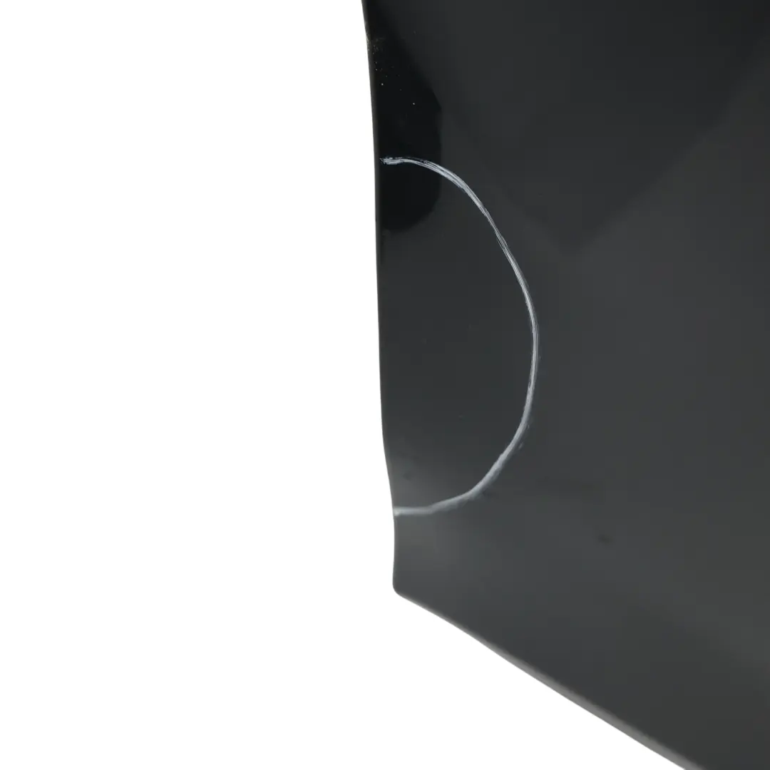 Mercedes C117 AMG Rear Bumper Trim Panel Cosmic Cosmos Black B13 - SKU A1178805040-KB - Part number A1178805040
