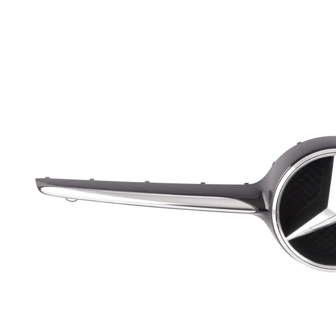 Front Bumper Grille Badge Panel Cover Trim to Mercedes CLA C117 AMG with Part number A1178880060 Mercedes CLA C117 AMG Front Bumper Grille Badge Panel Cover Trim - SKU A1178880060-1 - Part number A1178880060