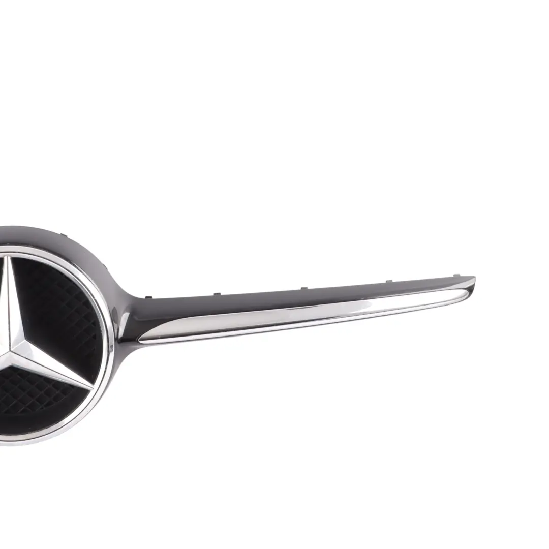 Front Bumper Grille Badge Panel Cover Trim to Mercedes CLA C117 AMG with Part number A1178880060 Mercedes CLA C117 AMG Front Bumper Grille Badge Panel Cover Trim - SKU A1178880060-1 - Part number A1178880060