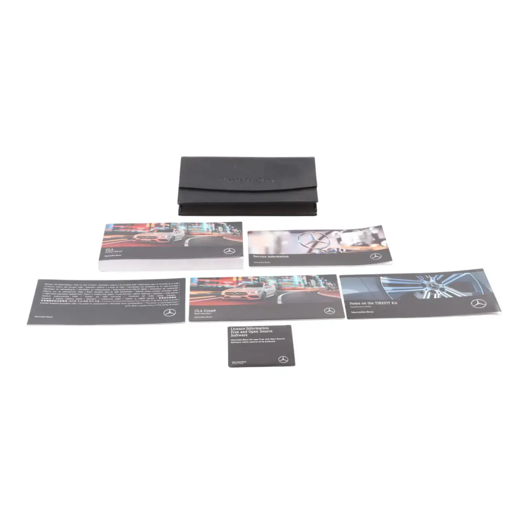 Owner's Handbook Service Booklet Case Etui to Mercedes CLA X118 with Part number A1185847304 Mercedes CLA X118 Owner's Handbook Service Booklet Case Etui - SKU A1185847304 - Part number A1185847304
