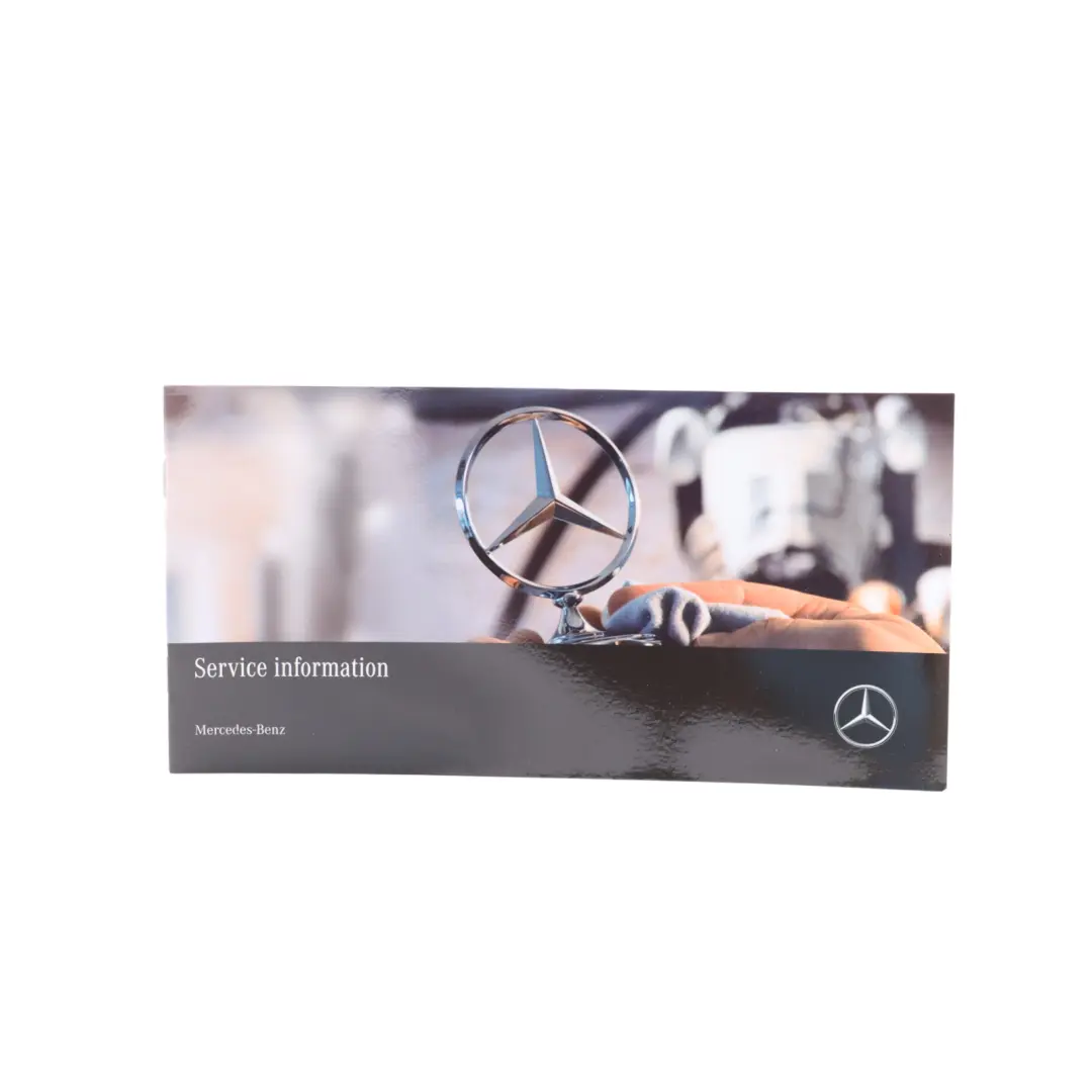 Owner's Handbook Service Booklet Case Etui to Mercedes CLA X118 with Part number A1185847304 Mercedes CLA X118 Owner's Handbook Service Booklet Case Etui - SKU A1185847304 - Part number A1185847304