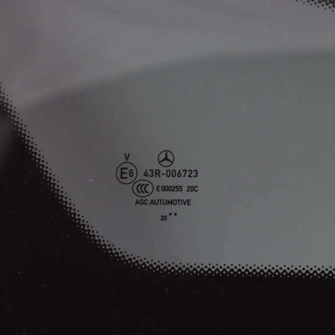 Mercedes X118 Rear Quarter Side Window Fixed Glass Tinted Left N/S - SKU A1186700700 - Part number A1186700700