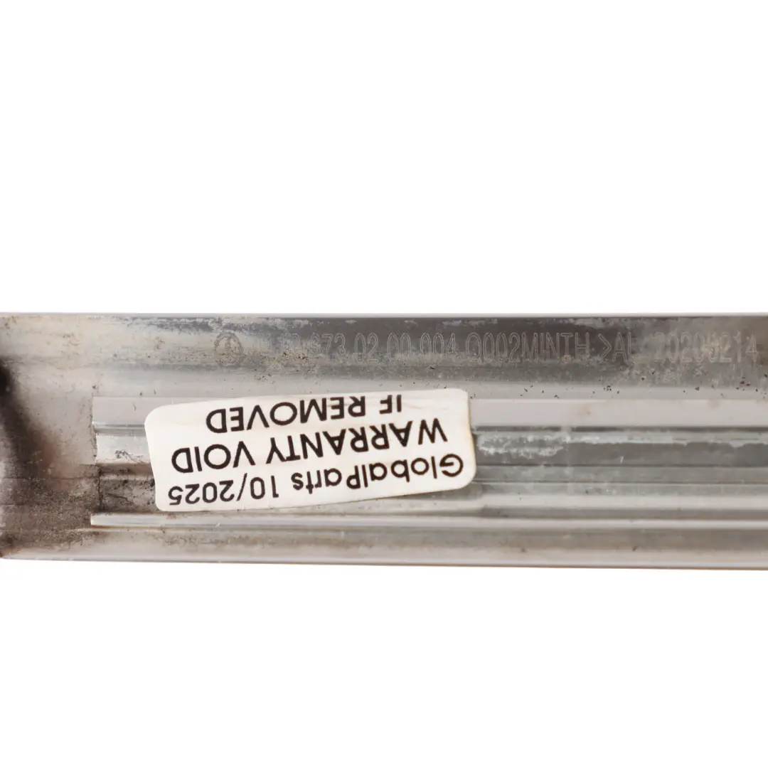 Exterior C Pillar Cover Strip Rear Right O/S A1186730200 to Mercedes CLA X118 with Part number A1186733400 Mercedes CLA X118 Exterior C Pillar Cover Strip Rear Right O/S A1186730200 - SKU A1186733400 - Part number A1186733400