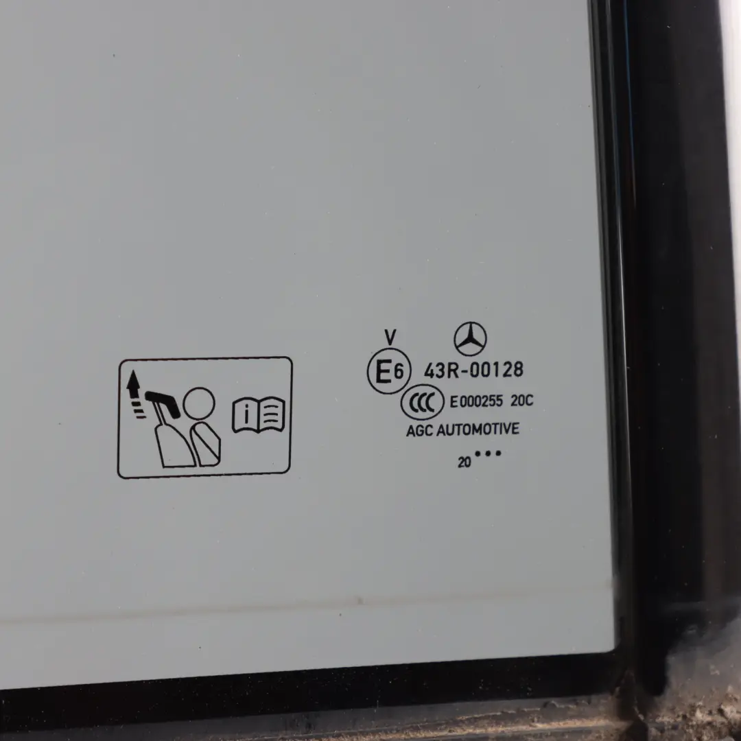 Mercedes CLA X118 Quarter Window Glass Tinted AS3 Rear Right O/S - SKU A1187301000 - Part number A1187301000