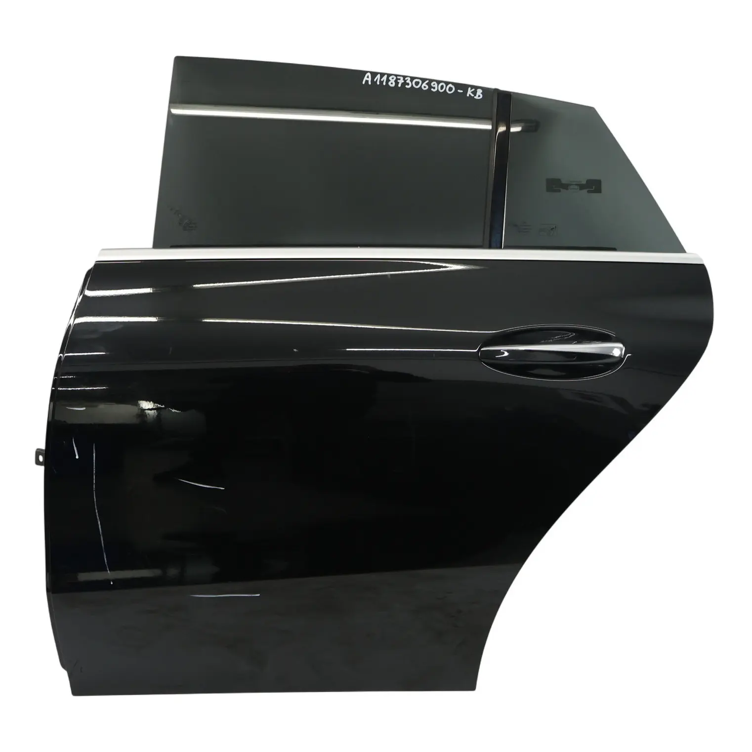 Mercedes CLA X118 Door Rear Left N/S Kosmos Black Metallic - 191