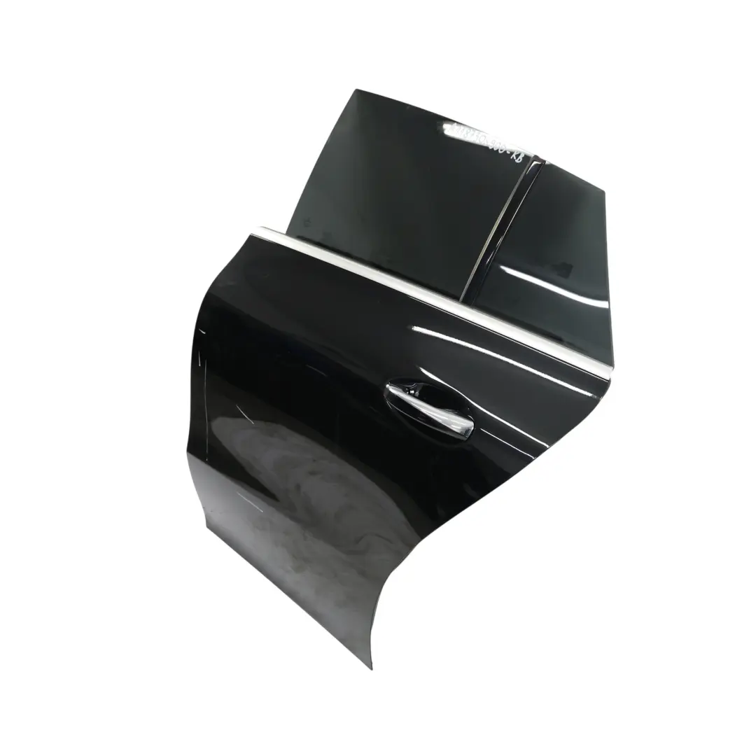 Door Rear Left N/S Kosmos Black Metallic - 191 to Mercedes CLA X118 with Part number A1187306900 Mercedes CLA X118 Door Rear Left N/S Kosmos Black Metallic - 191 - SKU A1187306900-KB - Part number A1187306900