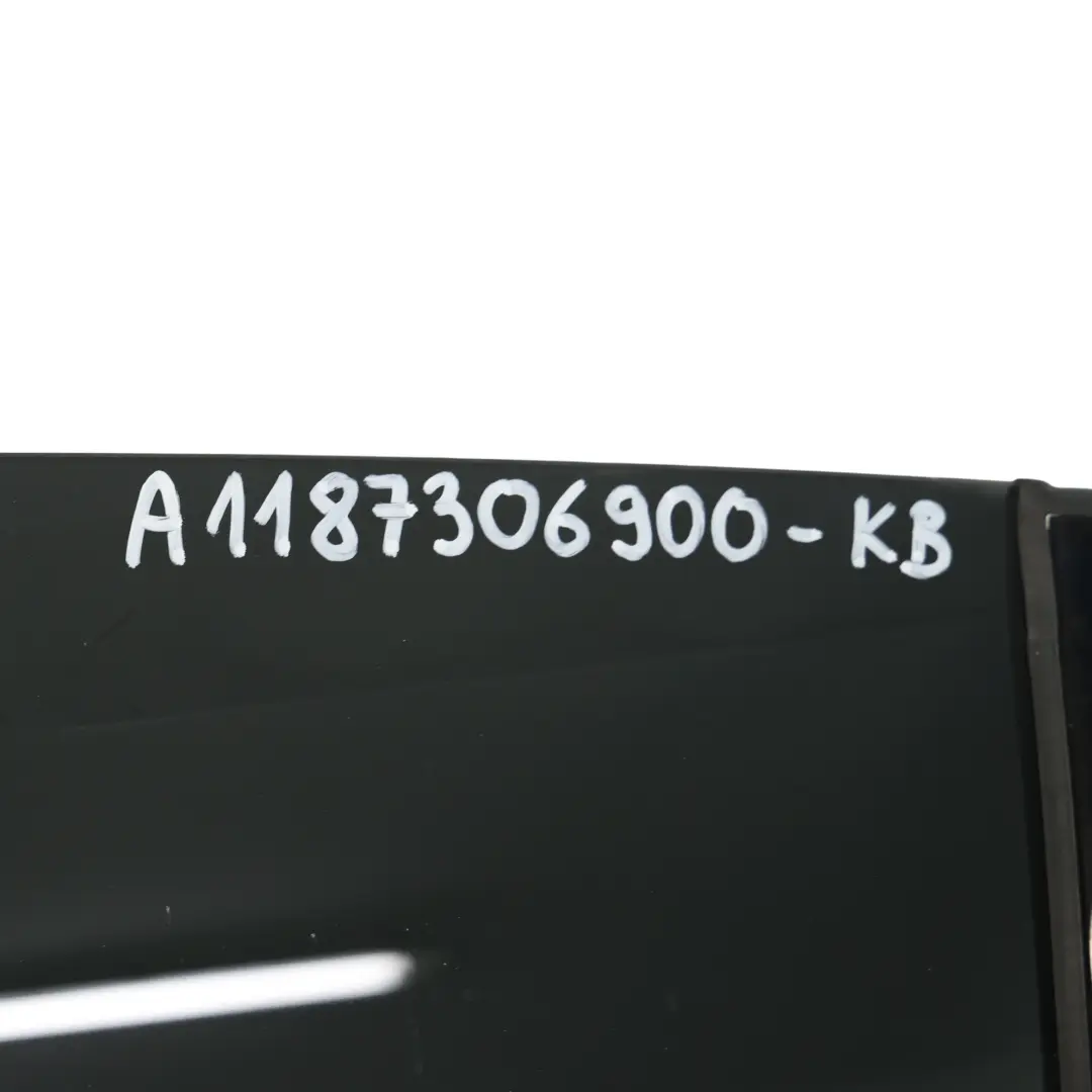 Mercedes CLA X118 Porte Arrière Gauche Kosmos Black Noir Métallisé - 191 - SKU A1187306900-KB - Numéro de pièce A1187306900