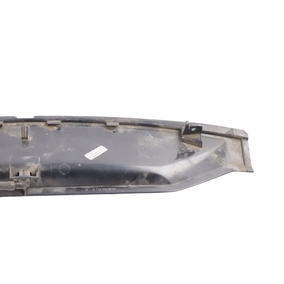 Shooting Brake Rear Tailgate Spoiler Bumper Holder to Mercedes X118 with Part number A1187930000 Mercedes X118 Shooting Brake Rear Tailgate Spoiler Bumper Holder - SKU A1187930000 - Part number A1187930000