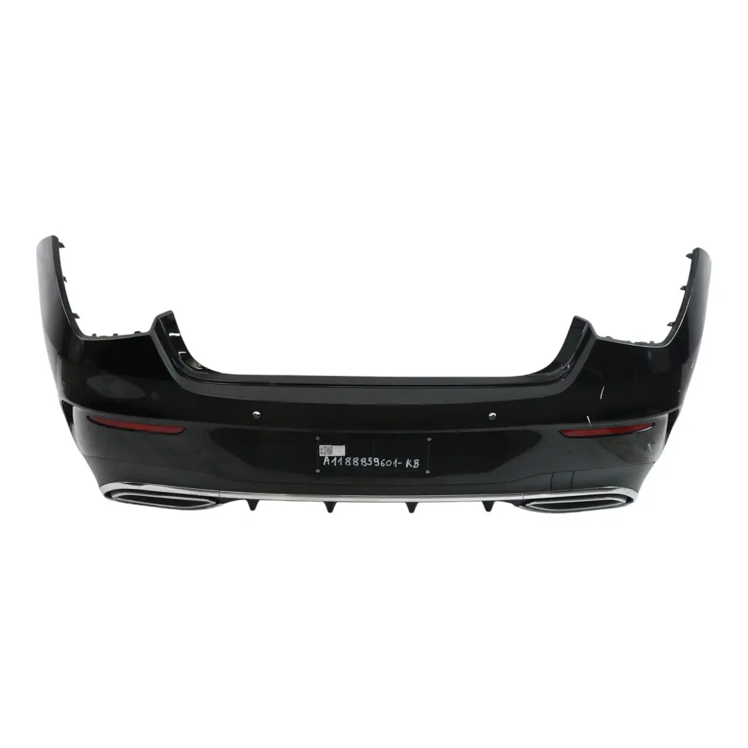 Mercedes X118 Rear Bumper AMG Trim Panel Cover Kosmos Black Metallic - 191 - SKU A1188859601-KB - Part number A1188859601