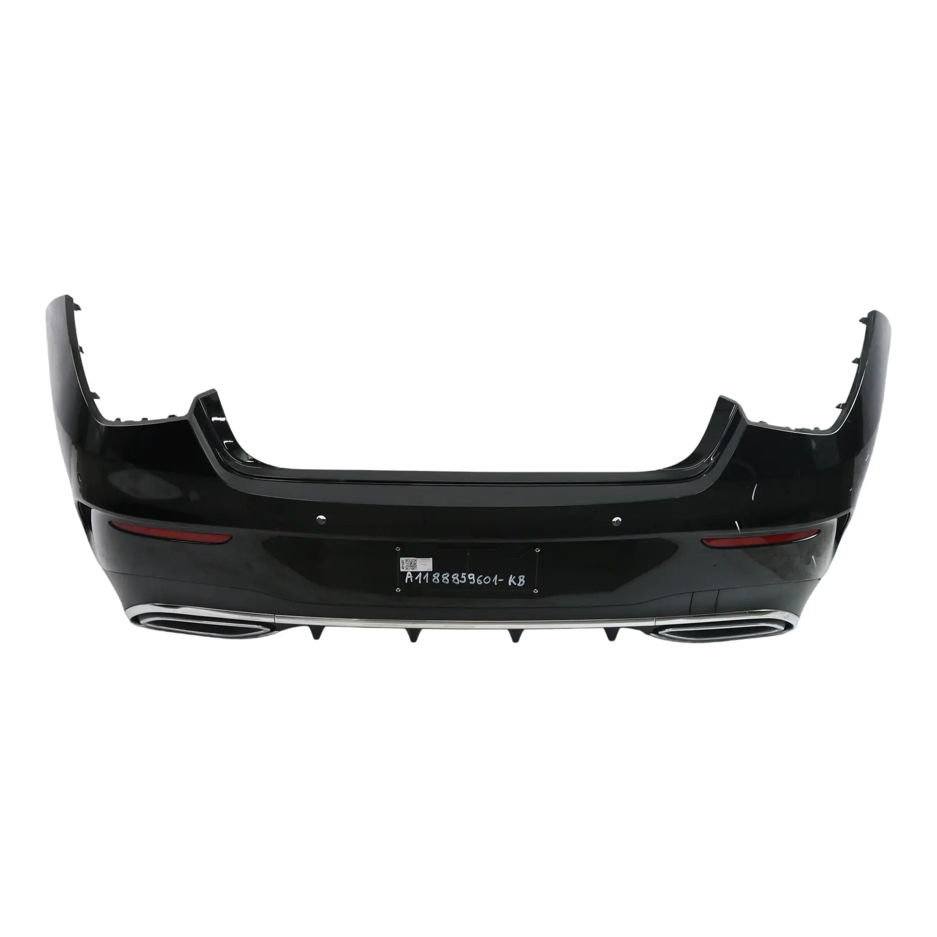 Mercedes X118 Rear Bumper AMG Trim Panel Cover Kosmos Black Metallic - 191