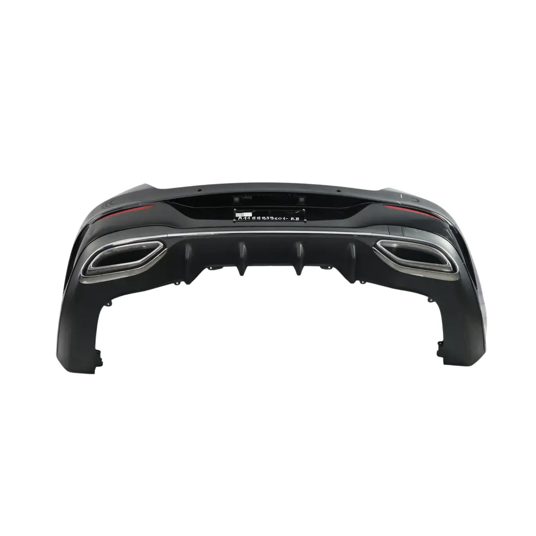Mercedes X118 Rear Bumper AMG Trim Panel Cover Kosmos Black Metallic - 191 - SKU A1188859601-KB - Part number A1188859601