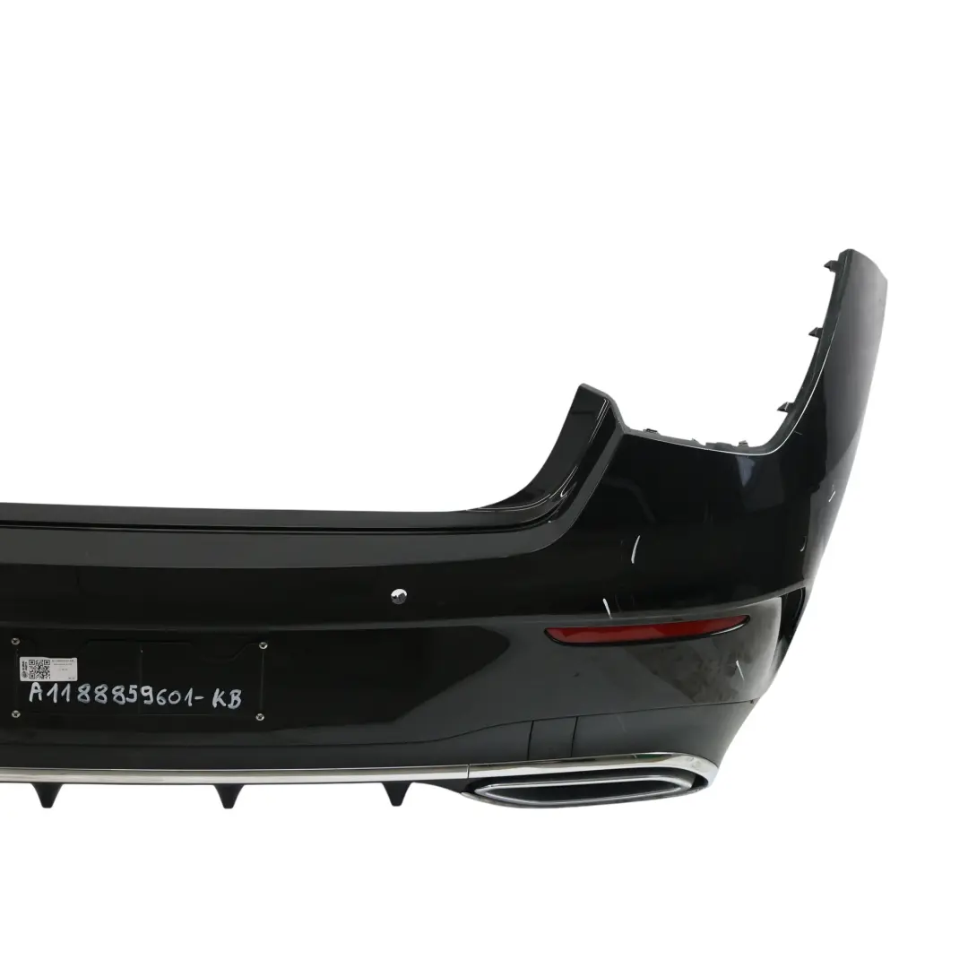 Tylny Zderzak AMG Kosmos Black Czarny Metalik - 191 do Mercedes X118 o numerze A1188859601 Mercedes X118 Tylny Zderzak AMG Kosmos Black Czarny Metalik - 191 - SKU A1188859601-KB - Numer Części A1188859601