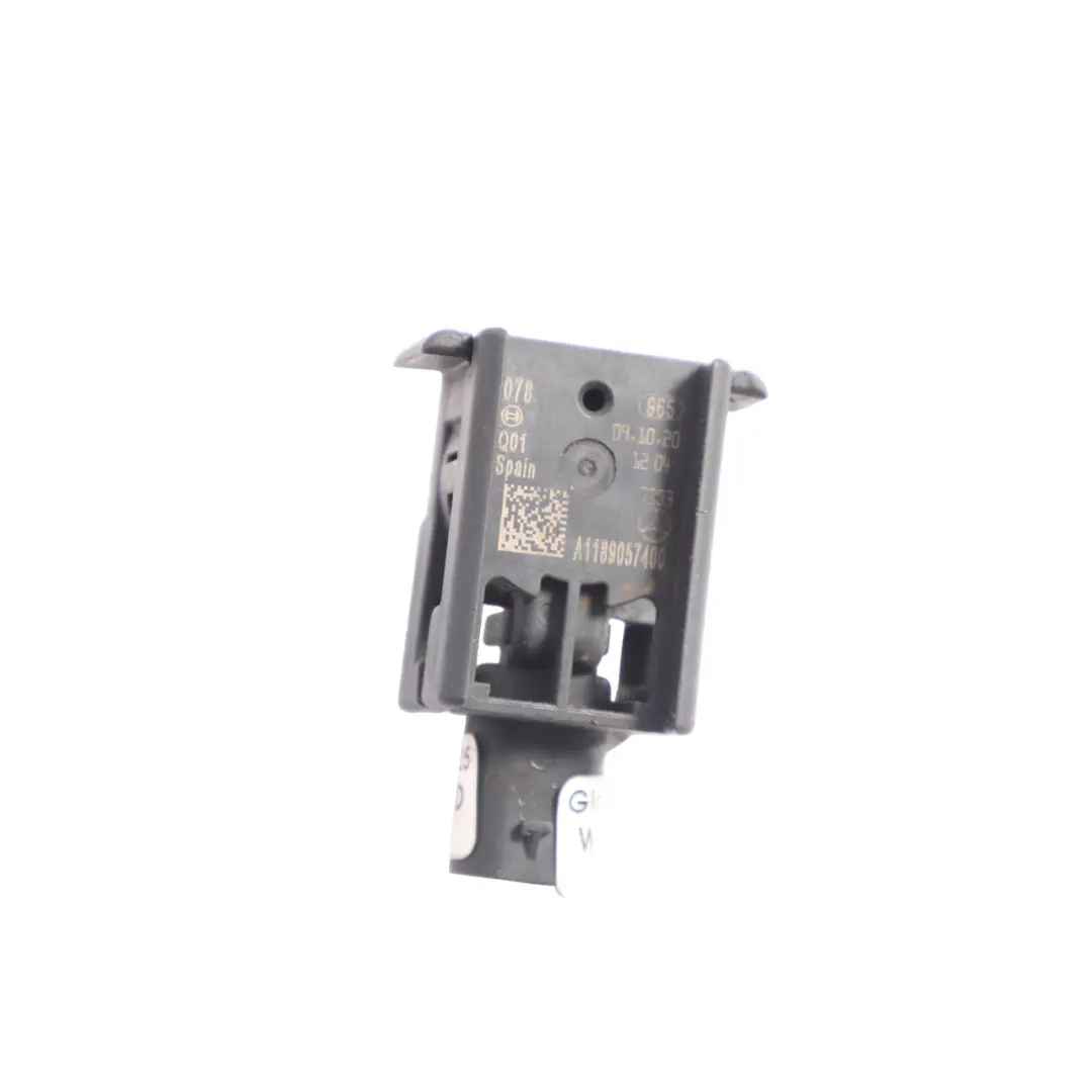 W118 Front Bumper Pedestrian Impact Pressure Crash Sensor to Mercedes with Part number A1189057400 Mercedes W118 Front Bumper Pedestrian Impact Pressure Crash Sensor - SKU A1189057400 - Part number A1189057400