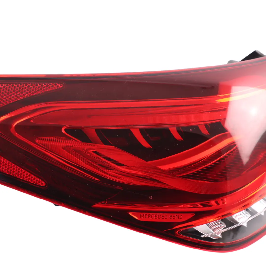 Outer Side Panel Tail Light Lamp Right O/S to Mercedes CLA X118 Rear with Part number A1189067700 Mercedes CLA X118 Rear Outer Side Panel Tail Light Lamp Right O/S - SKU A1189067700 - Part number A1189067700