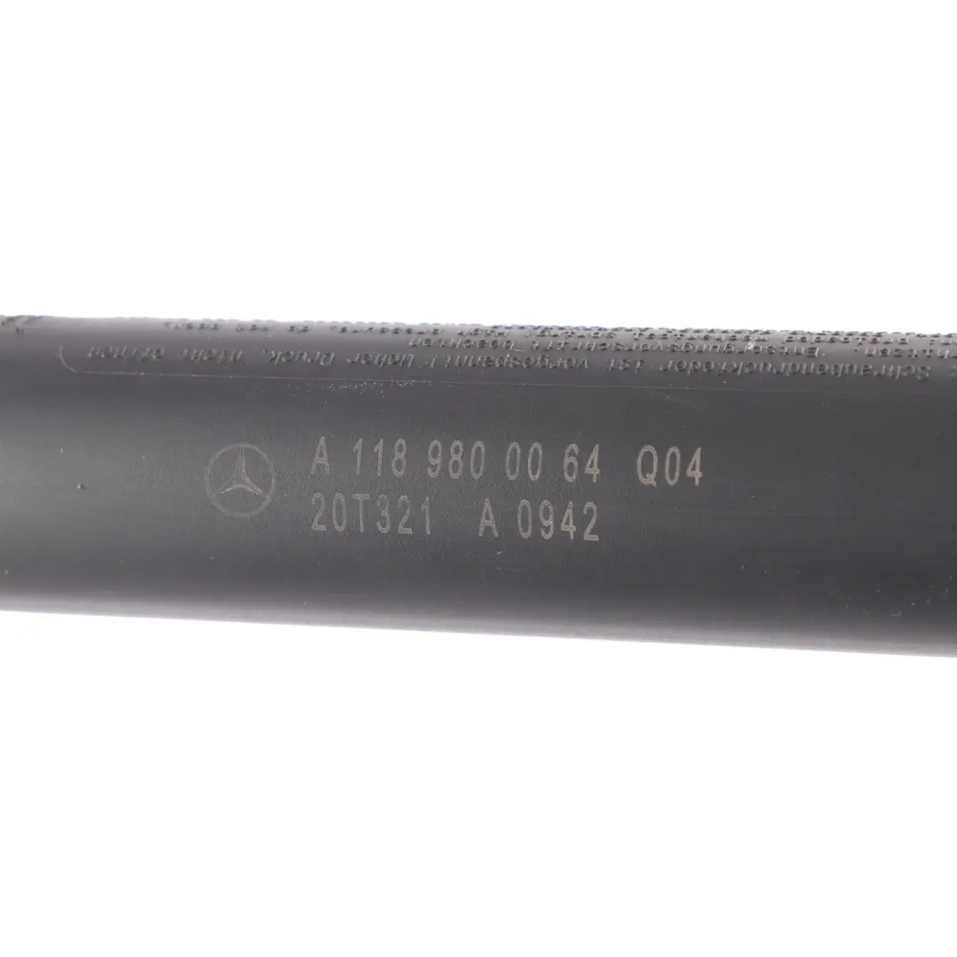 Boot Pneumatic Gas Spring Rear Right O/S to Mercedes CLA X118 Tailgate with Part number A118980064 Mercedes CLA X118 Tailgate Boot Pneumatic Gas Spring Rear Right O/S - SKU A1189800064 - Part number A118980064