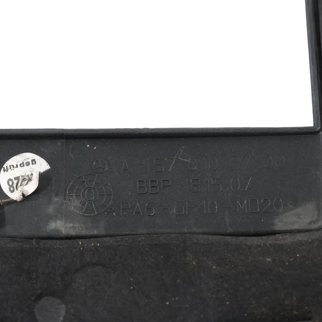 Mercedes W212 Osłona Pokrywa Silnika - SKU A1570103700 - Numer Części A1570103700