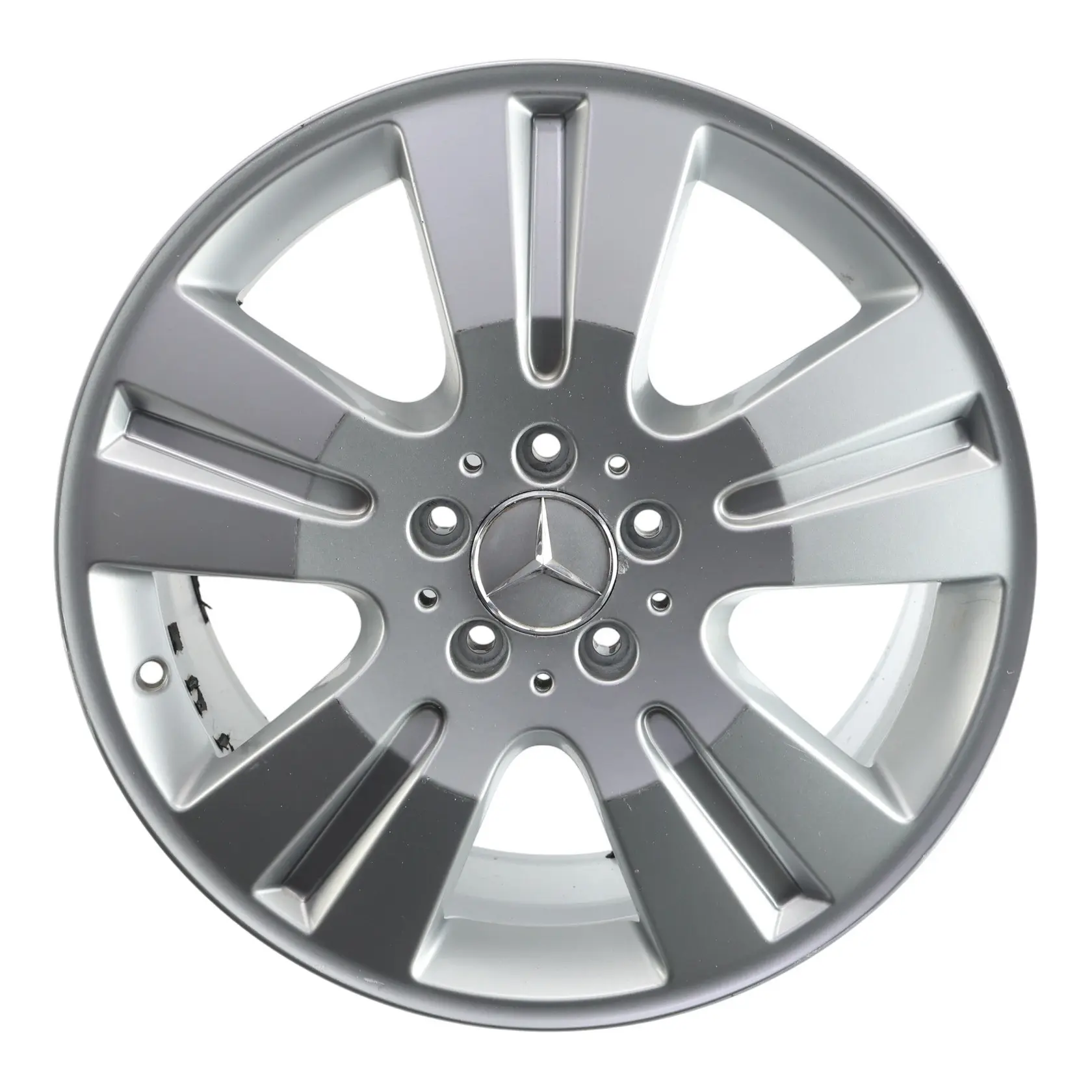 Mercedes ML W164 Silver Wheel Alloy Rim 18" 8J ET:60 5-Spoke A1644014602