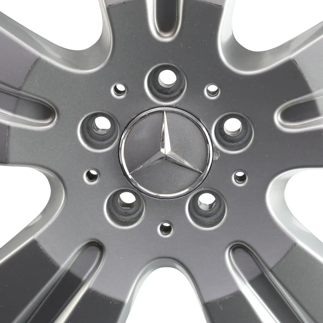 Mercedes ML W164 Jante En Alliage Argentée 18" 8J ET:60 5 Branches - SKU A1644014602-1 - Numéro de pièce A1644014602