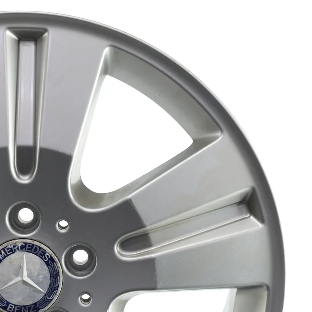 Alloy Rim 18" 8J ET:60 5-Spoke to Mercedes ML W164 Silver Wheel with Part number A1644014602 Mercedes ML W164 Silver Wheel Alloy Rim 18" 8J ET:60 5-Spoke - SKU A1644014602-3 - Part number A1644014602