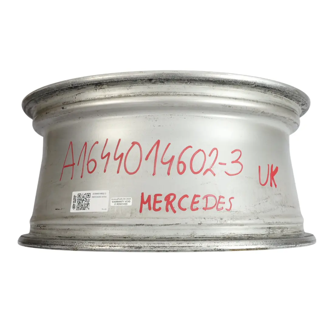 Alloy Rim 18" 8J ET:60 5-Spoke to Mercedes ML W164 Silver Wheel with Part number A1644014602 Mercedes ML W164 Silver Wheel Alloy Rim 18" 8J ET:60 5-Spoke - SKU A1644014602-3 - Part number A1644014602