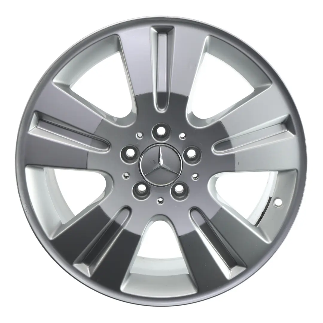 Mercedes ML W164 Silver Wheel Alloy Rim 18" 8J ET:60 5-Spoke - SKU A1644014602-4 - Part number A1644014602