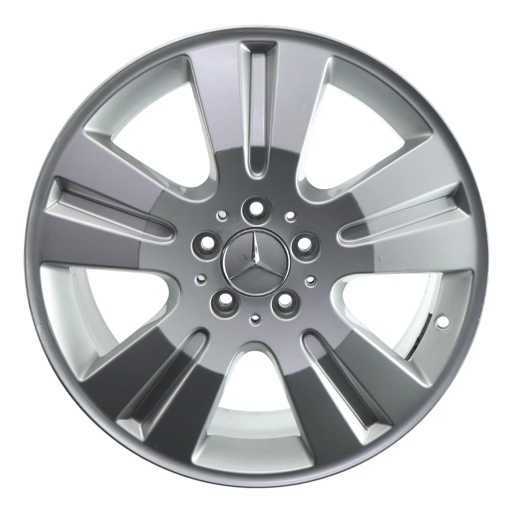 Mercedes ML W164 Silver Wheel Alloy Rim 18" 8J ET:60 5-Spoke A1644014602