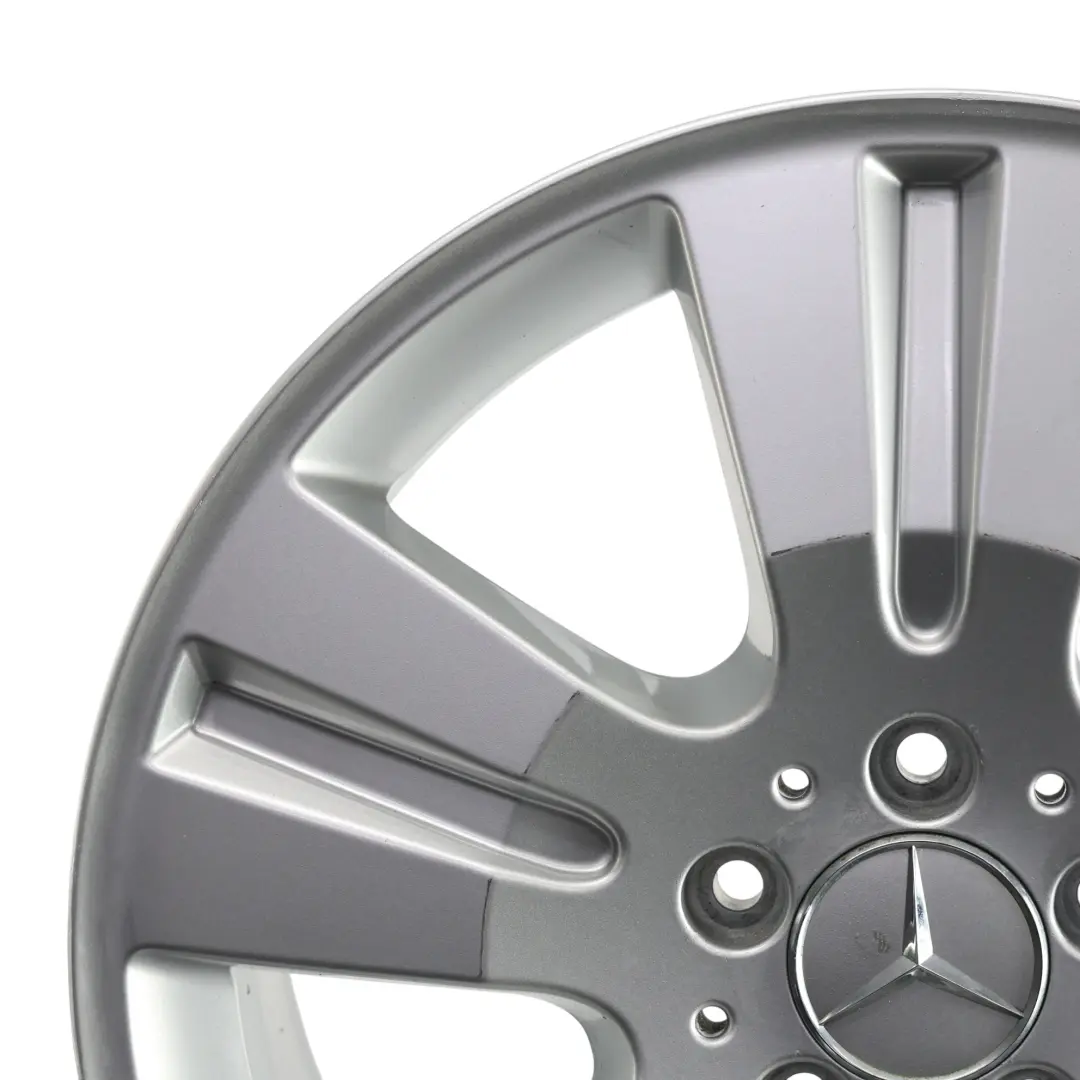 Alloy Rim 18" 8J ET:60 5-Spoke to Mercedes ML W164 Silver Wheel with Part number A1644014602 Mercedes ML W164 Silver Wheel Alloy Rim 18" 8J ET:60 5-Spoke - SKU A1644014602-4 - Part number A1644014602