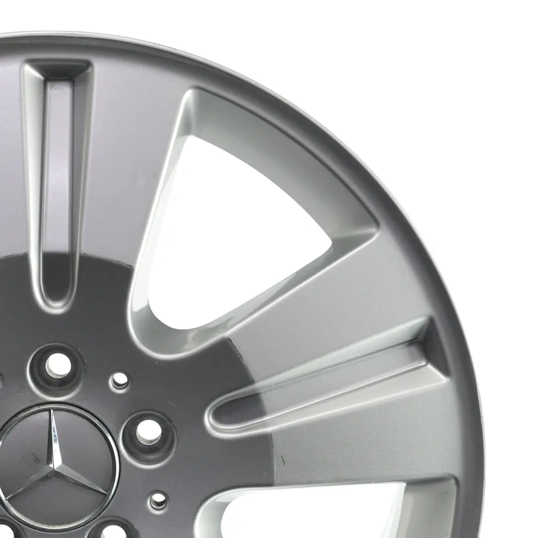 Alloy Rim 18" 8J ET:60 5-Spoke to Mercedes ML W164 Silver Wheel with Part number A1644014602 Mercedes ML W164 Silver Wheel Alloy Rim 18" 8J ET:60 5-Spoke - SKU A1644014602-4 - Part number A1644014602