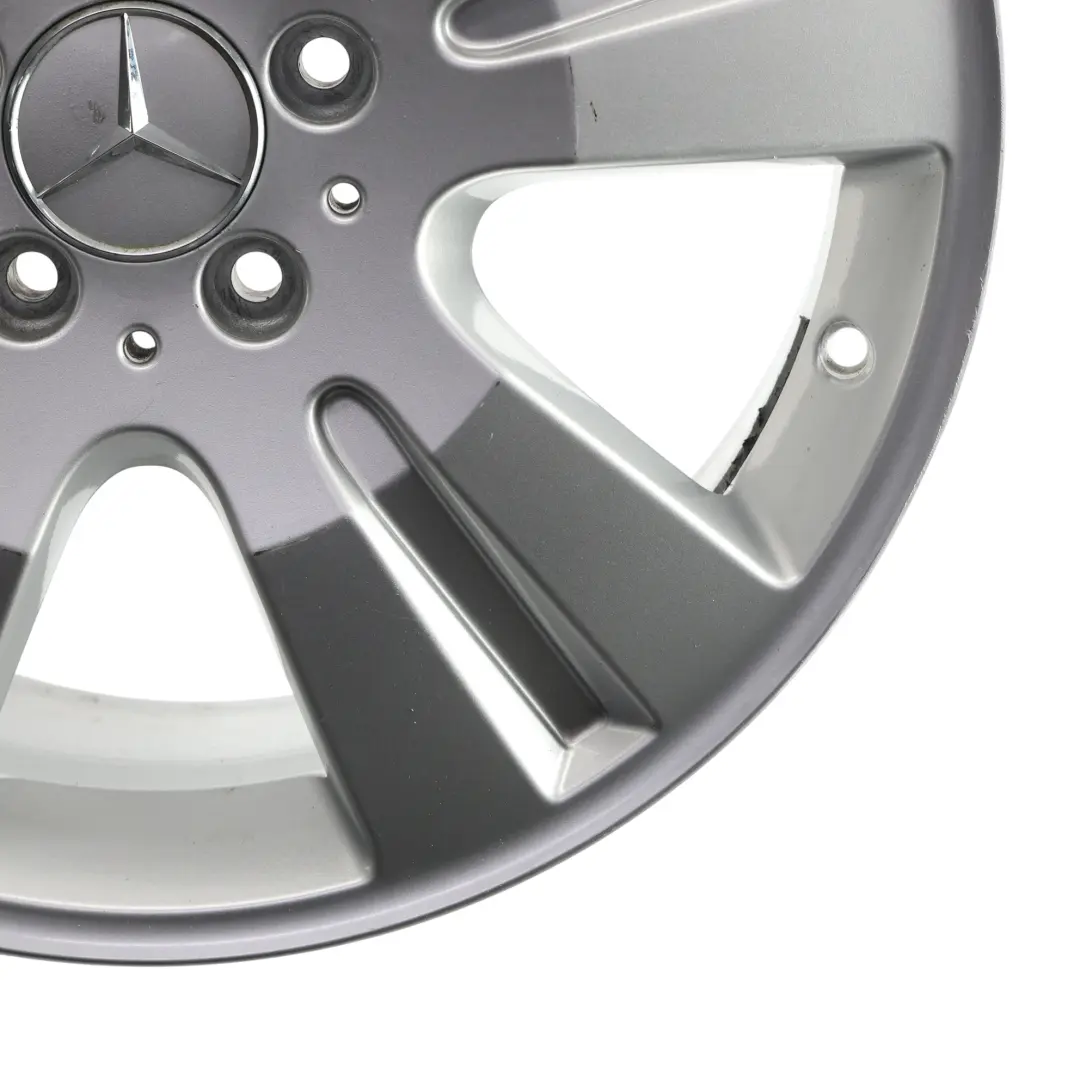 Alloy Rim 18" 8J ET:60 5-Spoke to Mercedes ML W164 Silver Wheel with Part number A1644014602 Mercedes ML W164 Silver Wheel Alloy Rim 18" 8J ET:60 5-Spoke - SKU A1644014602-4 - Part number A1644014602