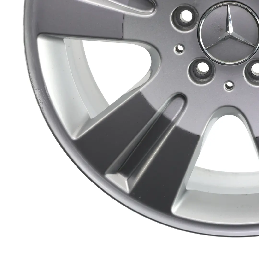 Mercedes ML W164 Silver Wheel Alloy Rim 18" 8J ET:60 5-Spoke - SKU A1644014602-4 - Part number A1644014602