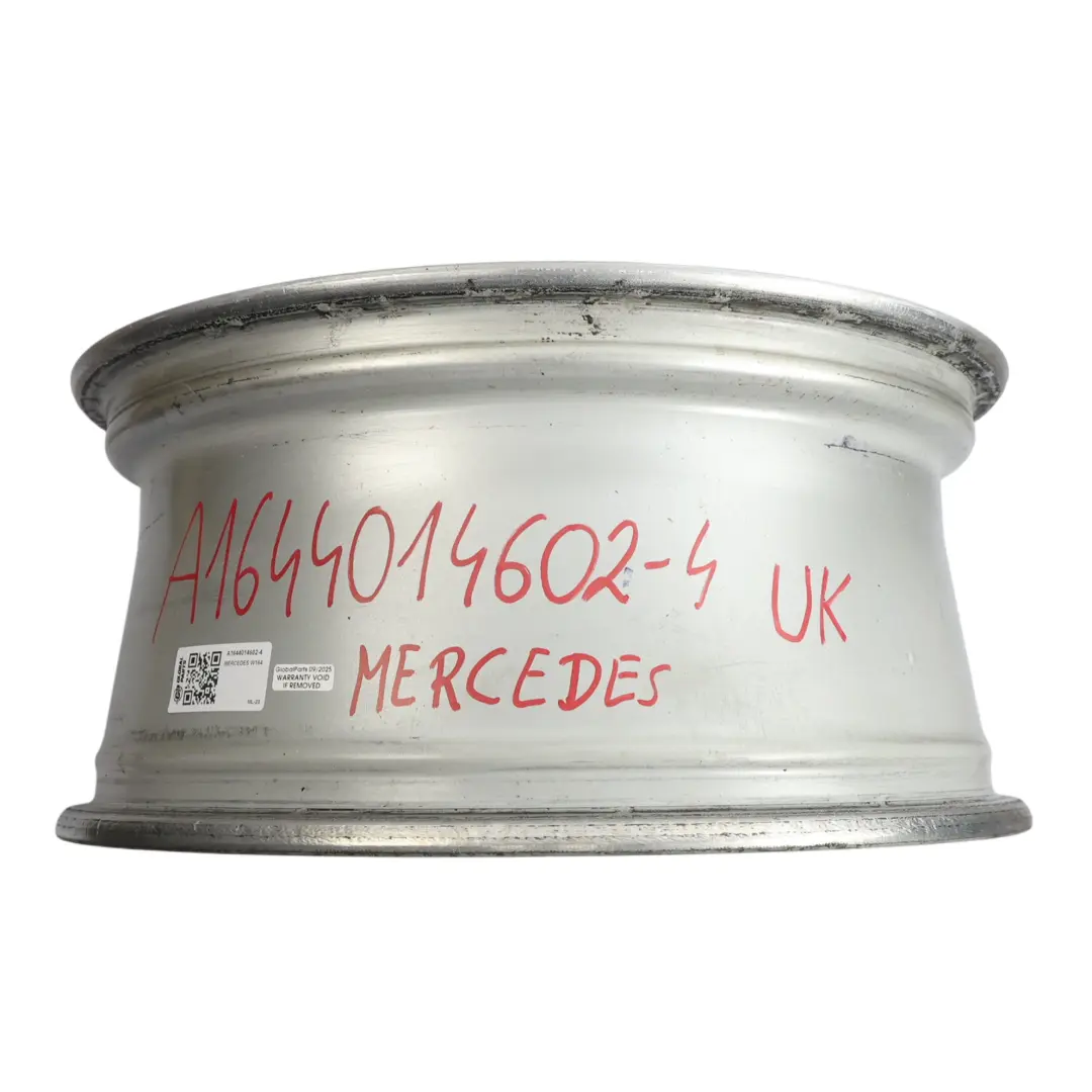 Alloy Rim 18" 8J ET:60 5-Spoke to Mercedes ML W164 Silver Wheel with Part number A1644014602 Mercedes ML W164 Silver Wheel Alloy Rim 18" 8J ET:60 5-Spoke - SKU A1644014602-4 - Part number A1644014602