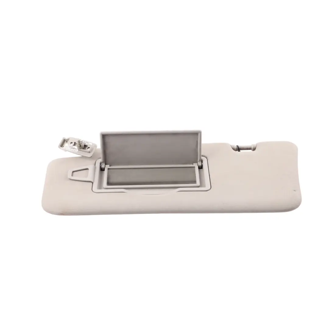Sun Visor Cover Mirror Trim Left N/S Panel Grey A1648101310 to Mercedes W164 with Part number A1648102310 Mercedes W164 Sun Visor Cover Mirror Trim Left N/S Panel Grey A1648101310 - SKU A1648102310-3 - Part number A1648102310