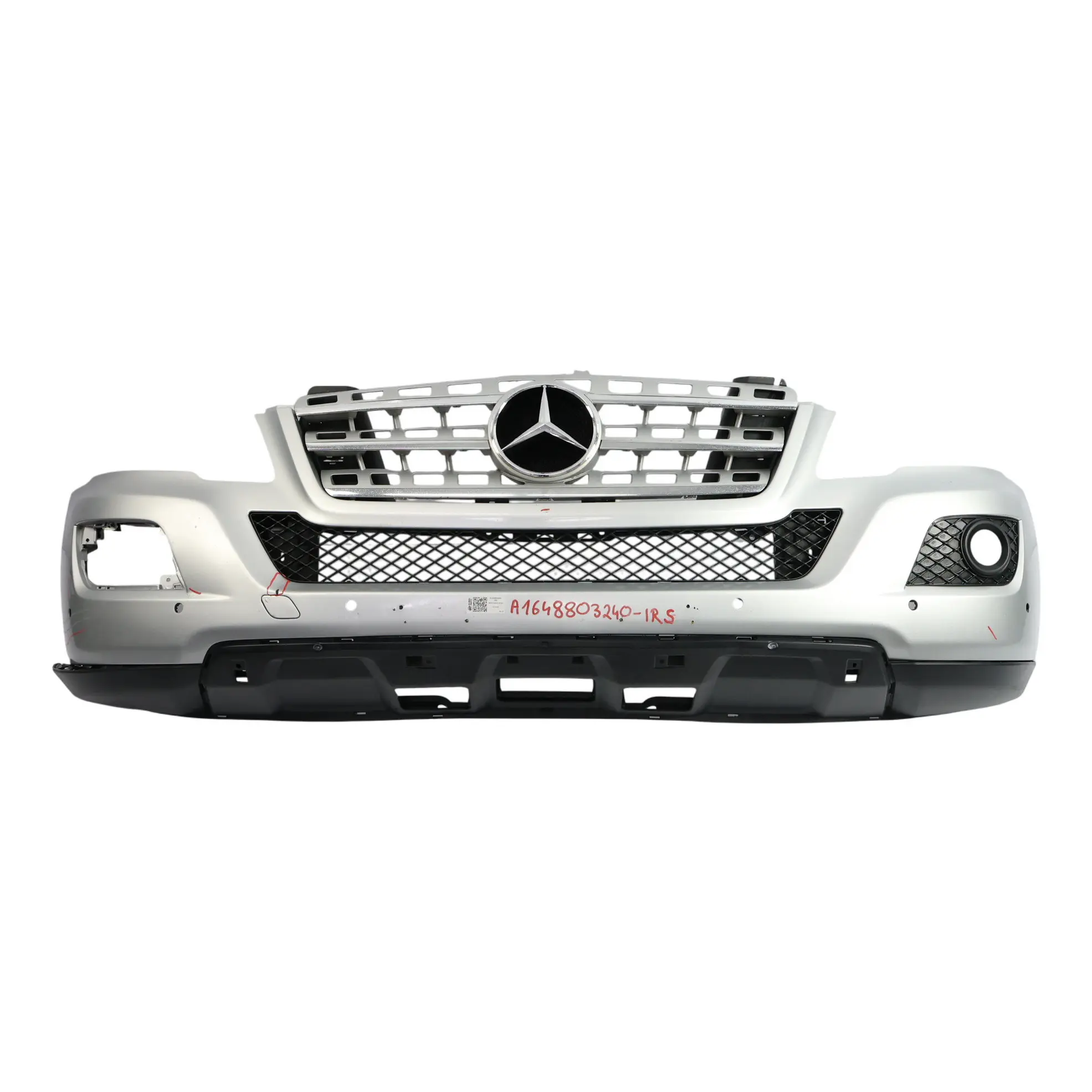 Mercedes ML W164 Zderzak Przedni Parktronic Iridium Silver Metalik - 775