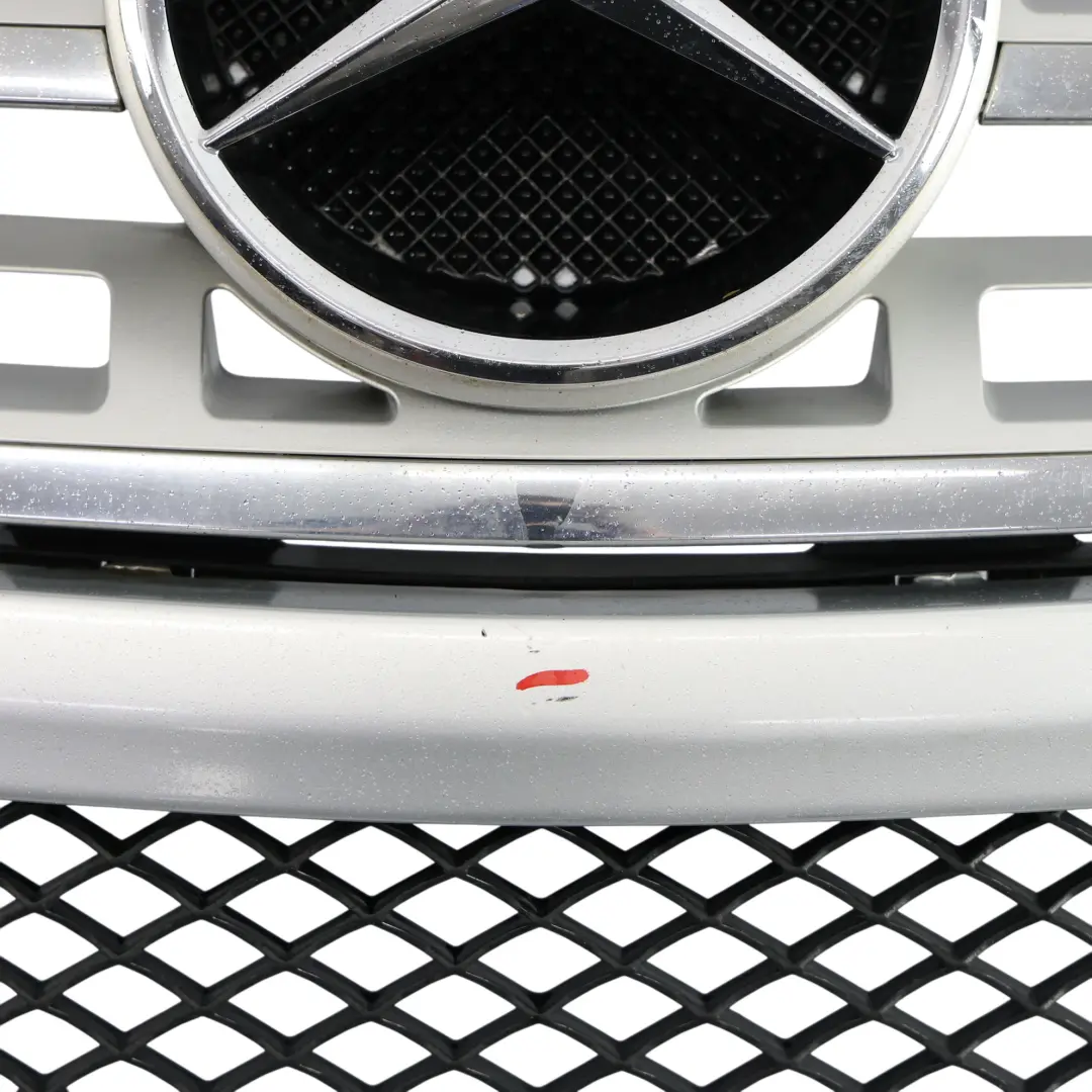 Front Bumper Trim Parktronic Iridium Silver Metallic - 775 to Mercedes ML W164 with Part number A1648803240 Mercedes ML W164 Front Bumper Trim Parktronic Iridium Silver Metallic - 775 - SKU A1648803240-IRS - Part number A1648803240