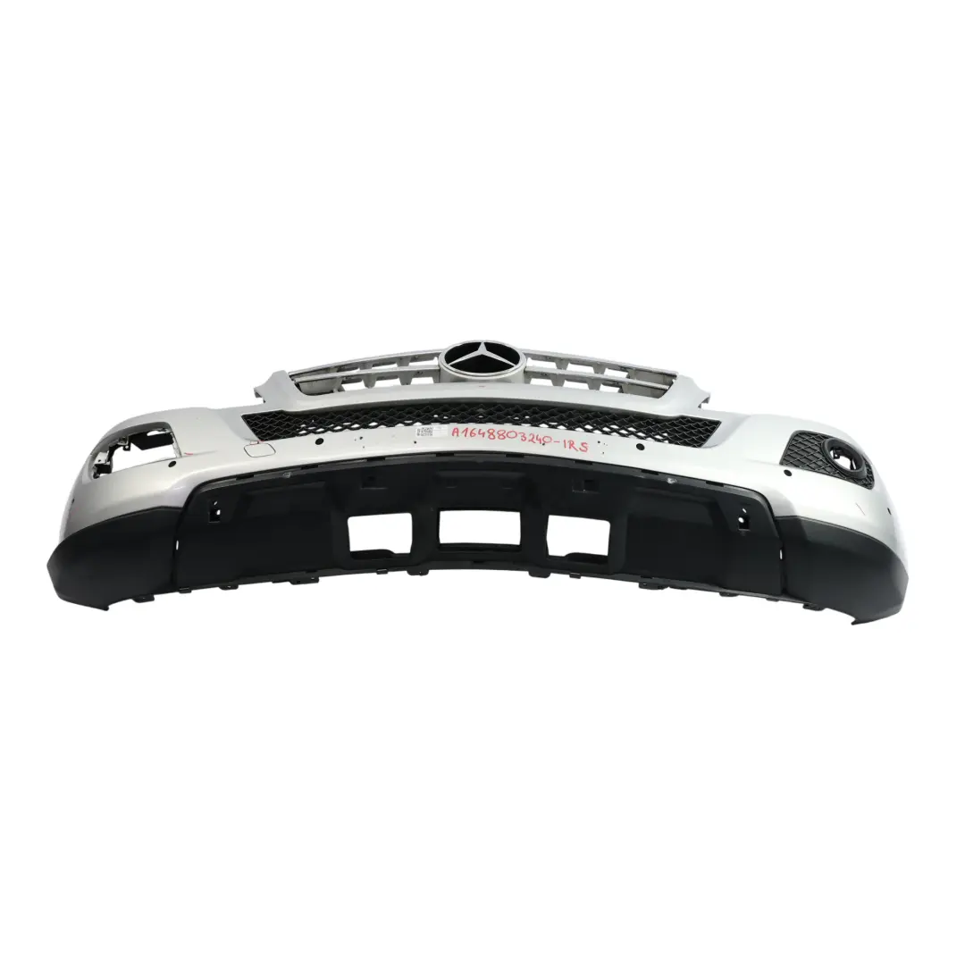 Front Bumper Trim Parktronic Iridium Silver Metallic - 775 to Mercedes ML W164 with Part number A1648803240 Mercedes ML W164 Front Bumper Trim Parktronic Iridium Silver Metallic - 775 - SKU A1648803240-IRS - Part number A1648803240