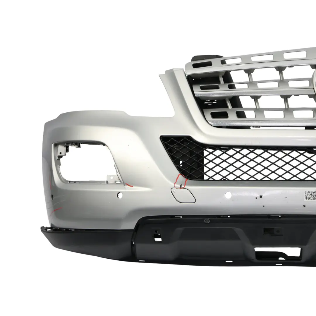 Mercedes ML W164 Front Bumper Trim Parktronic Iridium Silver Metallic - 775 - SKU A1648803240-IRS - Part number A1648803240