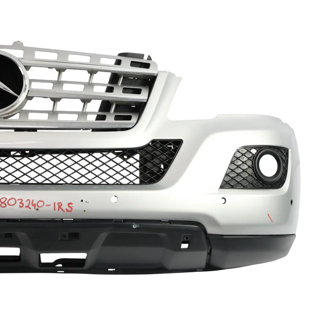 Mercedes ML W164 Front Bumper Trim Parktronic Iridium Silver Metallic - 775 - SKU A1648803240-IRS - Part number A1648803240