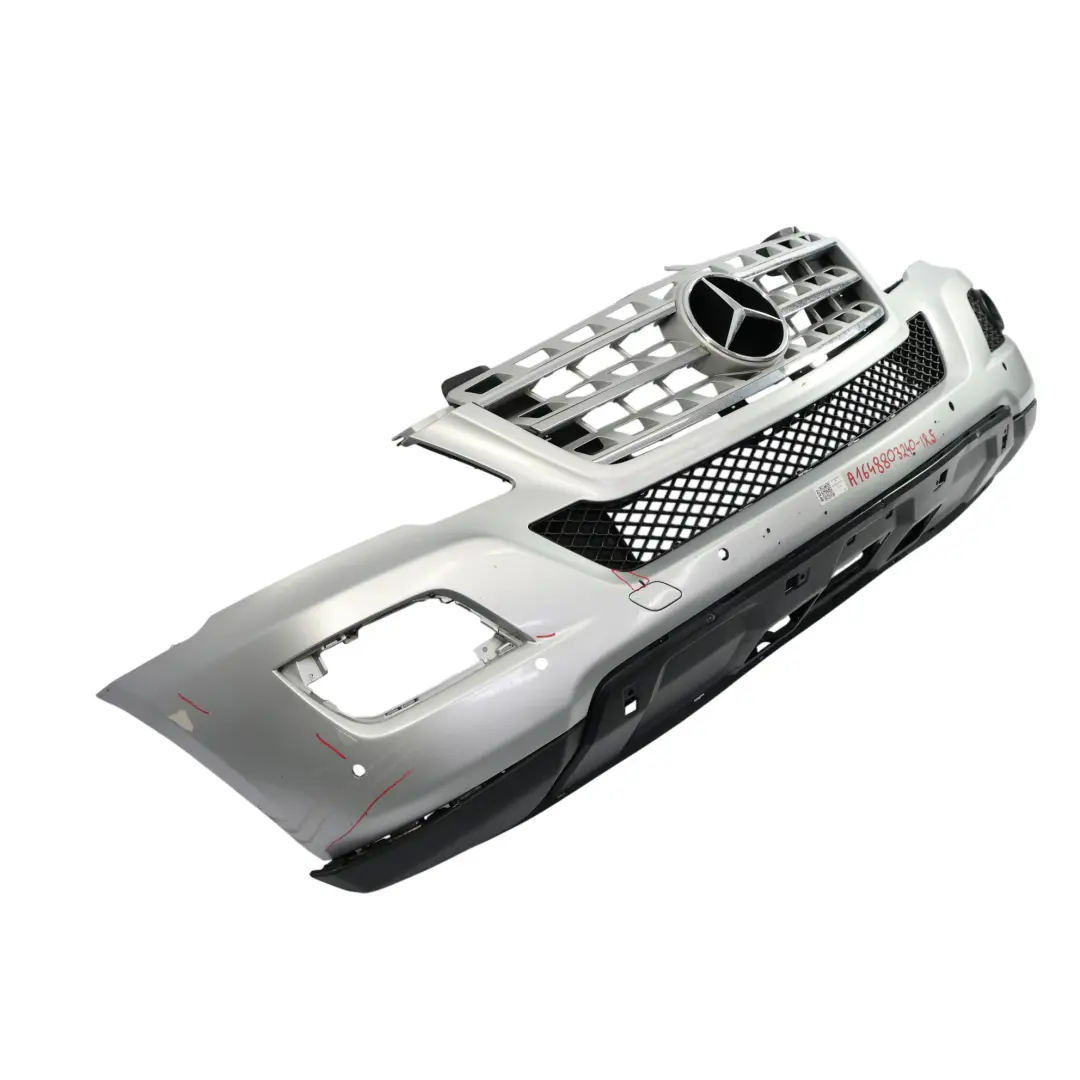 Zderzak Przedni Parktronic Iridium Silver Metalik - 775 do Mercedes ML W164 o numerze A1648803240 Mercedes ML W164 Zderzak Przedni Parktronic Iridium Silver Metalik - 775 - SKU A1648803240-IRS - Numer Części A1648803240