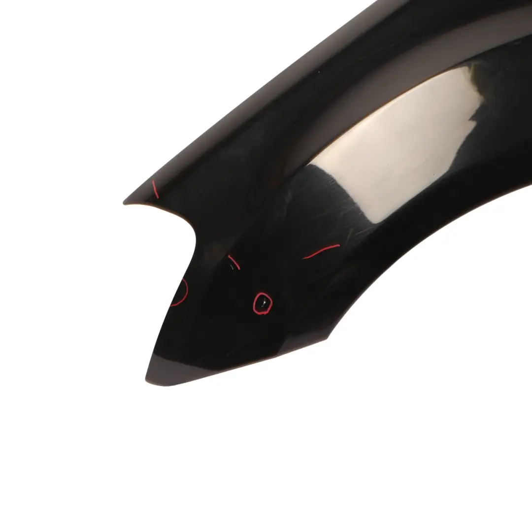Side Panel Front Left N/S Wing Fender Obsidian Black - 197 to Mercedes ML W164 with Part number A1648810101 Mercedes ML W164 Side Panel Front Left N/S Wing Fender Obsidian Black - 197 - SKU A1648810101-OB2 - Part number A1648810101