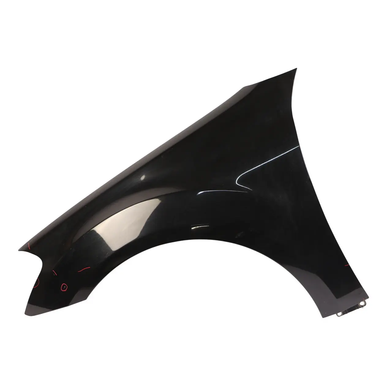 Mercedes ML W164 Side Panel Front Left N/S Wing Fender Obsidian Black - 197